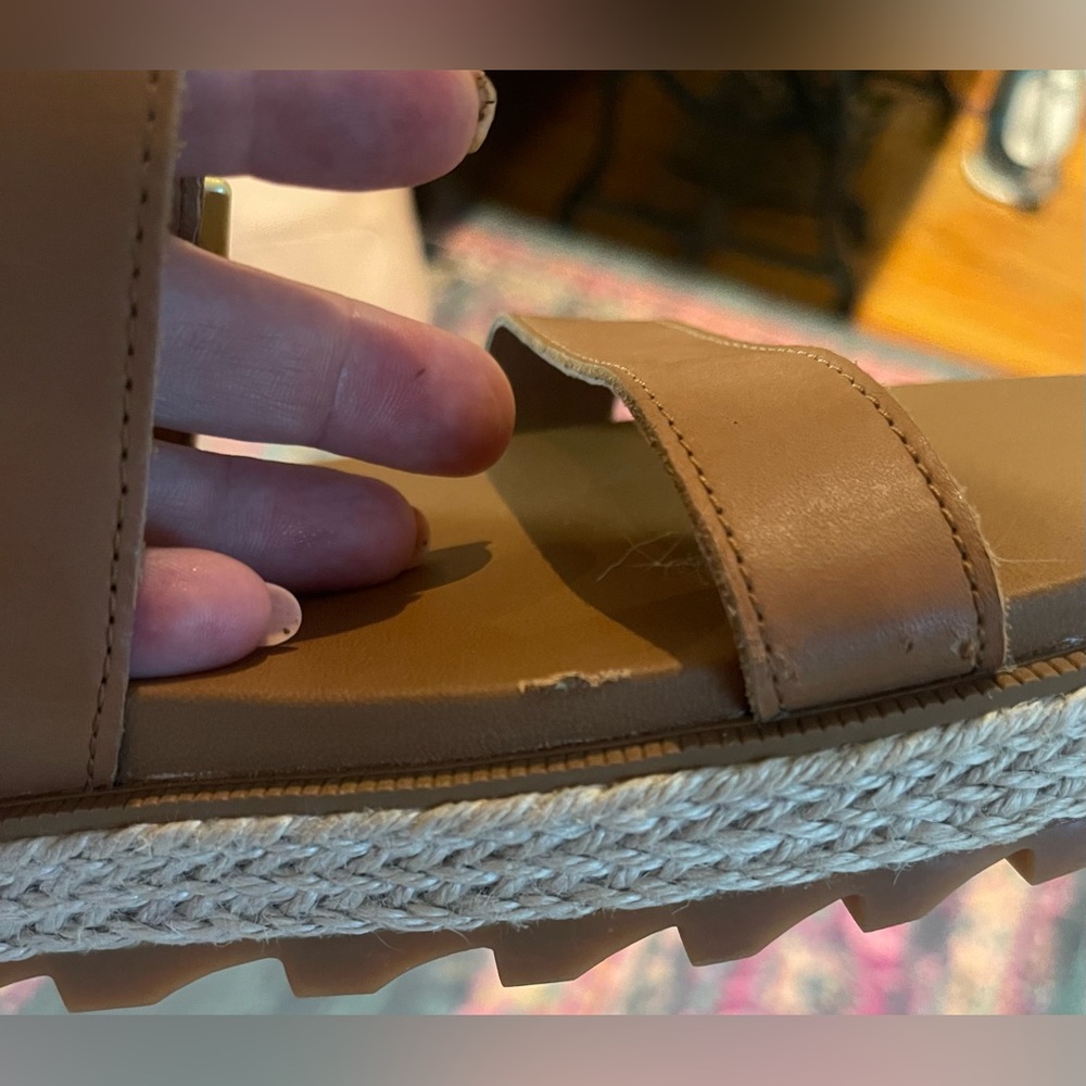 Sorel WOMEN'S Roaming Slide Jute Sandals Size 10 - Picture 8 of 10